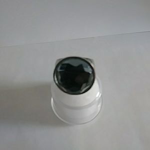 Grey stone cocktail ring